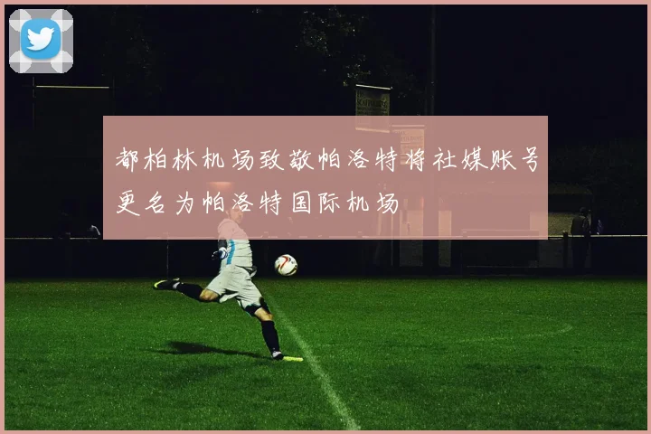 都柏林机场致敬帕洛特将社媒账号更名为帕洛特国际机场